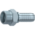 Male stud Metric thread 24° cone