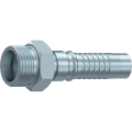 Metric male stud 24° cone