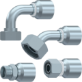 One piece Metric fittings