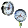 Temperature- pressure gauge
