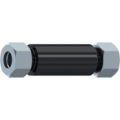 Weldable bulkhead coupling