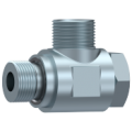 Banjo couplings with captive seal and o.ring Metric cyl