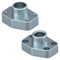 Male welding flanges
