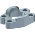 Metric threaded counter-flange