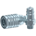 Push-Pull quick release coupling agric.application SAE  ISO A