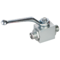 2 Ways ball valve: tube connection Light Serie