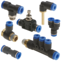 Push-in Technopolymeric tapered fittings