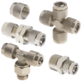 Push-on fittings without spring