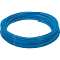 Blue polyurethane pipe