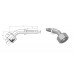 Metric swivel female 24° cone with o.ring (45º Elbow) 24306140604