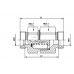 Non-return valves tube tube STA RHDL 28