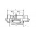 Non-return valves flow from male stud end BSP cyl. STA RHZS 12 R 3/8