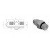 Straight adaptor male JIC-male UNF S2200612