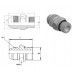 Metric adaptor male-male JIC 37° S2400610