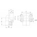 90° BSP female threaded flange B90RG31616