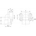 90º welding female flange for gas tube B90SG608175