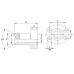 BSP Male threaded flange BMRG32424