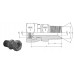 Adaptor BSPT male - BSP swivel female (60º) A11711616