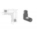 90° Elbow BSP male (60º)-BSP male (60º) forge S119006