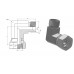 90º Elbow BSP male-BSP swivel female forge S119320