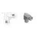 90° Elbow Metric adaptor male-male (60°) forge S86012