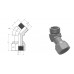 45º elbow ORFS swivel female-ORFS male OR6011616