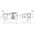 ISO 7241-A Quick release coupling free flow BSP A831208