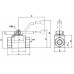 2 Ways ball valve BSP female BKH G 1