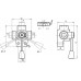 3 Way diverter BSP female D3V38