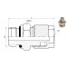 Push-on-M BSP/M metric w/o.ring parallel 1020 4/2.7 1/8