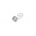 GUILLEMIN aluminium with closure-Plug ALGU04C025