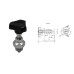 Hand pump knobs POMO BOMBA MANUAL