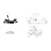 Solenoid valve with lever KVNG6EM-2-12CC H