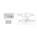 Double acting overcenter valve ODNG6/60-350 (Cetop-3, 60l/min)
