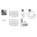 Flow control valve VT015012 (150 l/min, 3/4'' BSP, 3 ways, compensated)