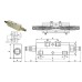 Double acting overcenter valve VT0160063520 (3/8'' BSP, 50l/min)