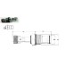 Cartridge valve normally closed solenoid control VENC10F