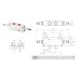 Double acting overcenter valve OBDL3/820 (3/8'' BSP, 50l/min)