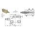 Single acting overcenter valve FPO S 1/4 LP 20 (1/4'' BSP, 50l/min)
