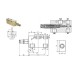 Single acting overcenter valve FPOB S 3/8 LP 35 (3/8'' BSP, 50l/min)
