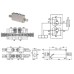 Double acting overcenter valve FPOEB120D3/4LA35 (3/4'' BSP, 120l/min)