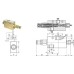 Single acting overcenter valve FPOB S 1/2 L20 (1/2'' BSP, 50l/min)