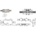 Double acting overcenter valve FPOEB70D1/2LA20 (1/2'' BSP, 70l/min)