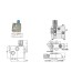 Flow control valve over motor MOMP/MOMR/MOMH type FPRF90DVD2R1/2