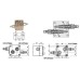 Overcenter valves over motor MOMS type FPO50DVD31/2U35