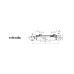Double acting cylinder with bush and bottom drilled DECC2540250