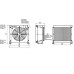 Oil/air heat exchangers-AP series, alternative current AP300230V
