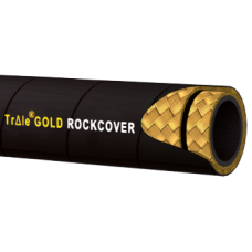 EN 853 2SN / SAE 100 R2AT hose TrAle Gold - RockCover ML351104RC