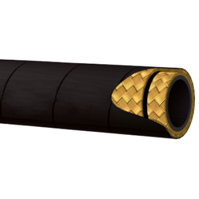 EN 853 2SN / SAE 100 R2AT hose TrAle Gold - DiamondCover ML351104DC