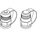 Protective cap - check coupling for manometer 28CP0000